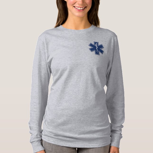 EMS Star of Life  T-Shirt (Vorderseite)