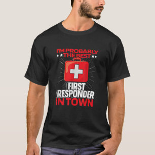 EMT Aid Kit Ems Ambulance Police Paramedic Erste T-Shirt