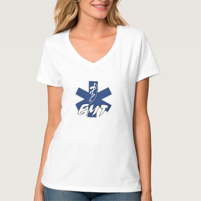 EMT aktiver Dienst T-Shirt (Vorderseite)