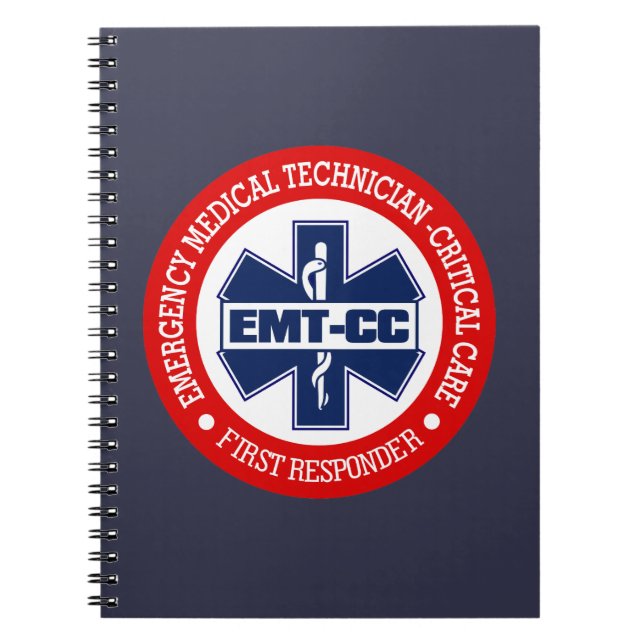EMT-CC (Emergency Medical Tech - Critical Care) Notizblock (Vorderseite)