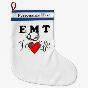 EMT für das Leben Großer Weihnachtsstrumpf