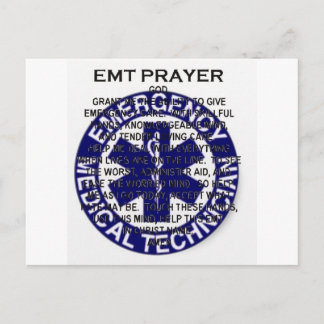 EMT Gebet Postkarte