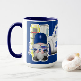 EMT Gnome mit Little EMS Truck Tasse