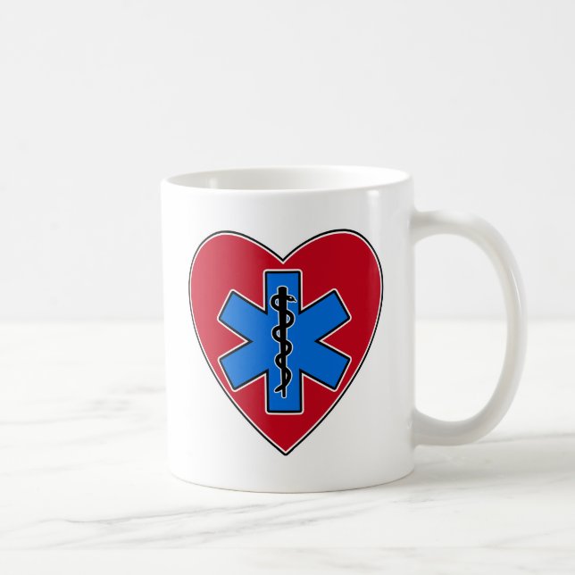 EMT Herz Kaffeetasse (Rechts)