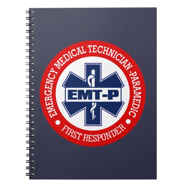EMT-P (Emergency Medical Tech). - Paramedic) Notizblock (Vorderseite)