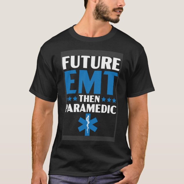 EMT Parame des medizinischen Notfalltechnikers T-Shirt (Vorderseite)