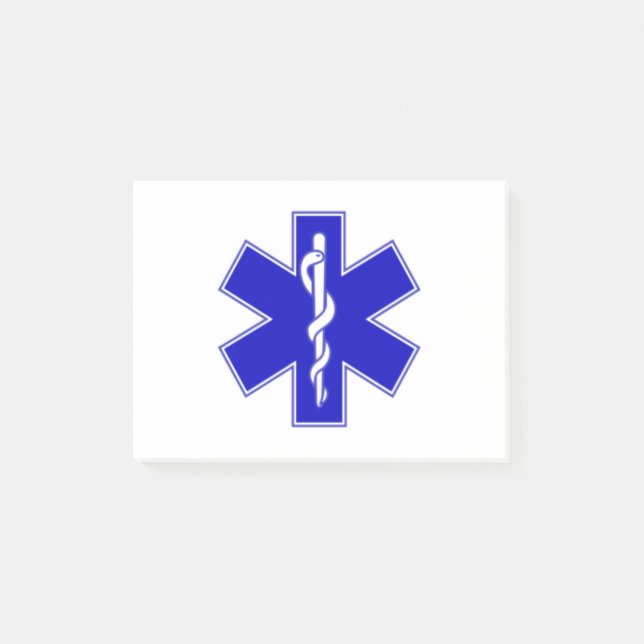 EMT-Paramedic Post-it Post-it Klebezettel (Vorderseite)