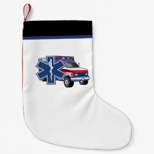 EMT Sanitäter EMS-Krankenwagen Kleiner Weihnachtsstrumpf