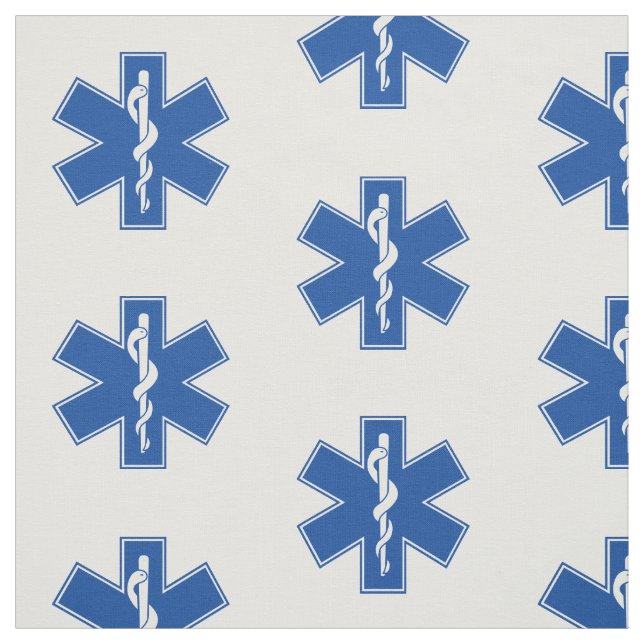 EMT Sanitäter-Symbol-Gewohnheit Stoff (Muster)