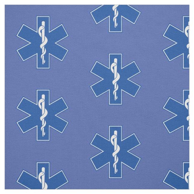 EMT Sanitäter-Symbol-Gewohnheit Stoff (Muster)