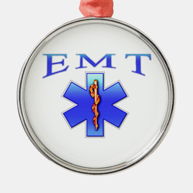 EMT SILBERNES ORNAMENT (Vorne)