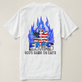 EMT Star of Life Anpassbarer T - Shirt