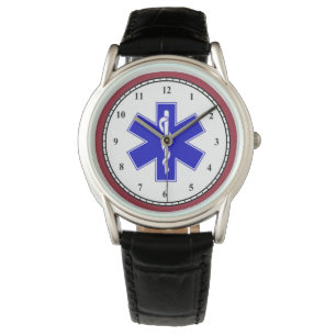 EMT Star of Life Armbanduhr