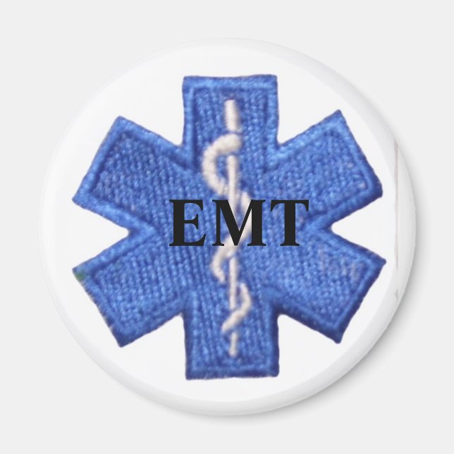 EMT Star of Life Magnet (Vorne)
