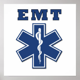 EMT Star of Life Poster