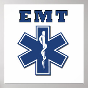 EMT Star of Life Poster