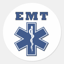 EMT Star of Life Runder Aufkleber