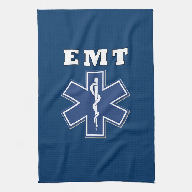 EMT Stern des Lebens Handtuch (Vertikal)