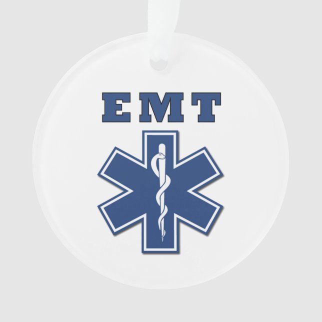 EMT Stern des Lebens Ornament (Vorderseite)