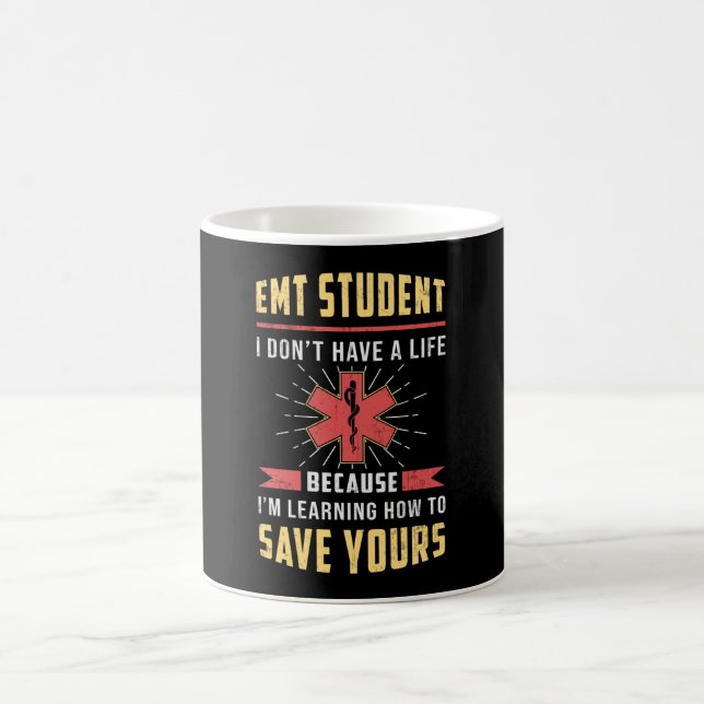 EMT Student Paramedic Ambulance EMS Nurse Funny Kaffeetasse (Mittel)