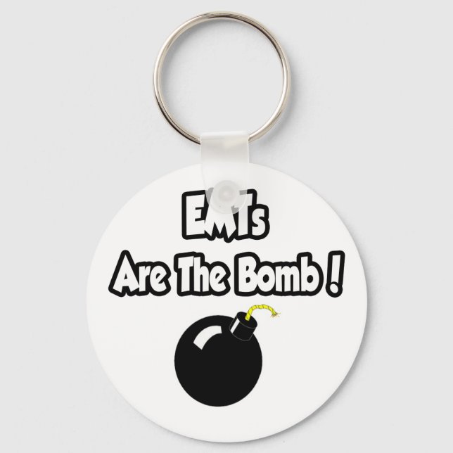 EMTs sind die Bombe! Schlüsselanhänger (Vorderseite)