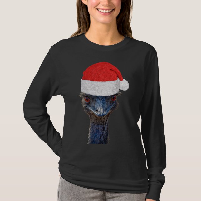 Emu Bird Weihnachtsgeschenk Idee Emu Flightless T-Shirt (Vorderseite)