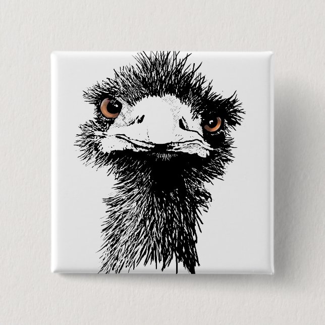 Emu Button (Vorderseite)