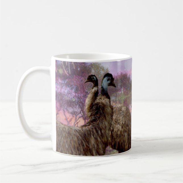 Emu Courtship, Kaffeetasse (Links)