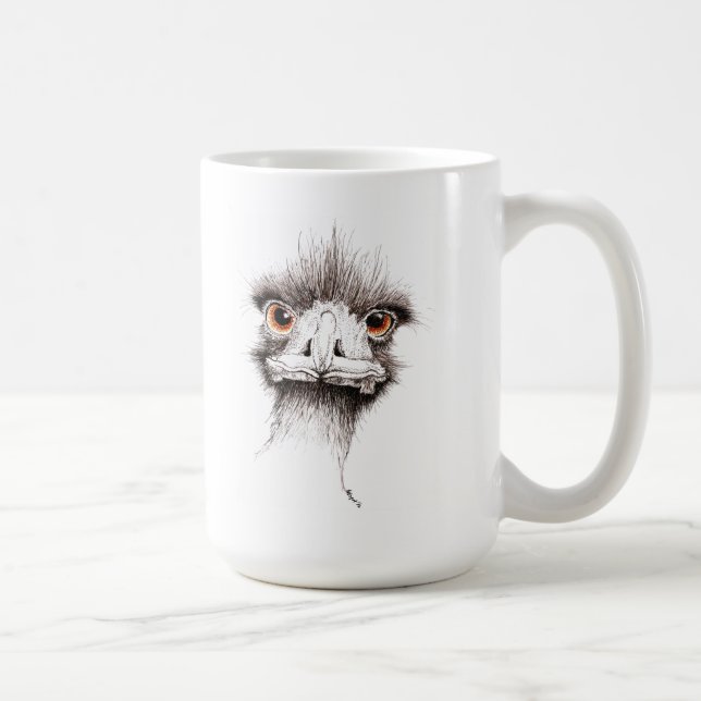 Emu durch Inkspot Tasse (Rechts)