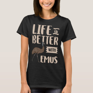 Emu-Kostüm Australien Strauß Vogel T-Shirt
