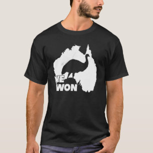 Emu-Krieg 1932 Vergessen Sie nie, dass wir Vintag T-Shirt