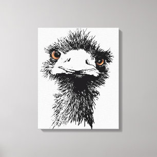 Emu Leinwanddruck