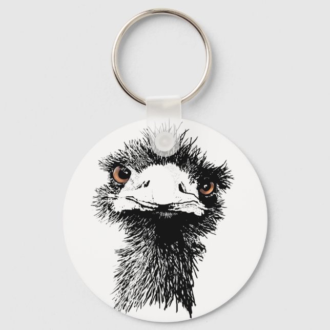 Emu Schlüsselanhänger (Vorderseite)