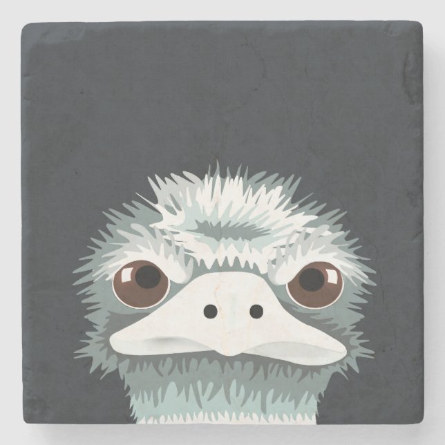Emu Stone Untersetzer (Vorderseite)