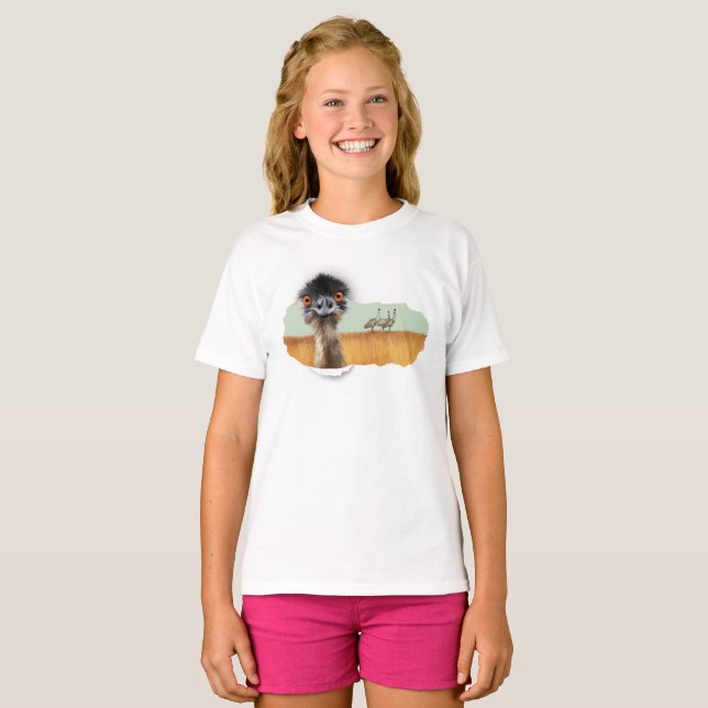 Emu T-Shirt (Vorne ganz)