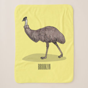 Emu Vogel Cartoon Sherpadecke