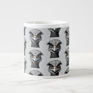 Emu-Vogelkopf Jumbo-Tasse