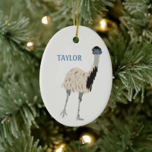 Emus Bird Lovers Personalisiert Keramik Ornament