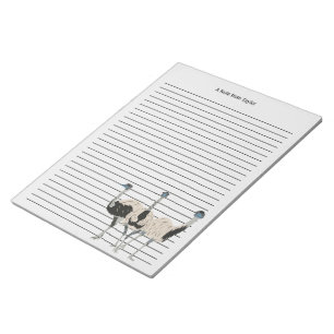 Emus Bird Lovers Personalisiert Notizblock