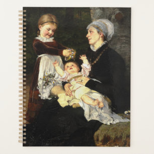 En Ammes Besøg - Bertha Wegmann Fine Art Planer