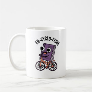 En-Cyclo-Pedia Funny Encyclopedia Pun Kaffeetasse