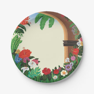 En el Jardin plate Pappteller