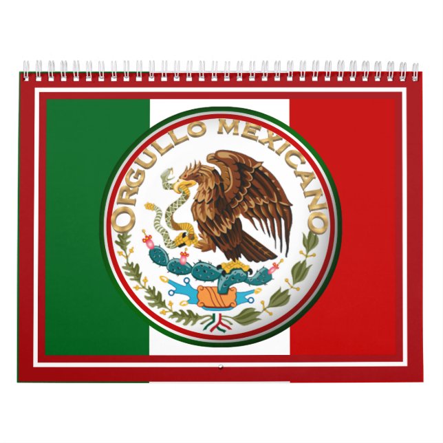 En Espanol ORGULLO MEXICANO Foto Frame Kalender (Titelbild)
