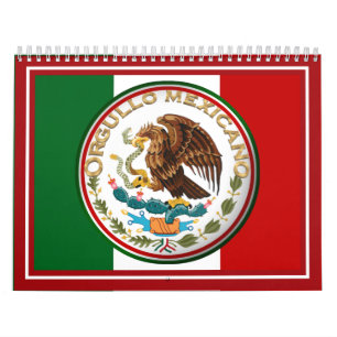 En Espanol ORGULLO MEXICANO Foto Frame Kalender