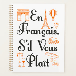En Francais S'il Vous Plait Französischer Lehrer S Planer