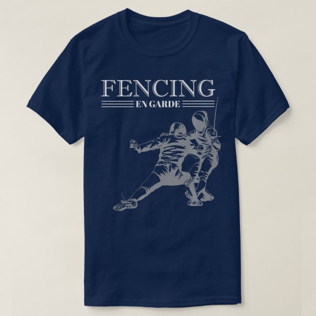 En Garde Fencing T-Shirt (Design vorne)