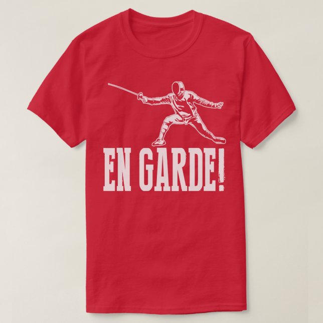 En Garde white T-Shirt (Design vorne)