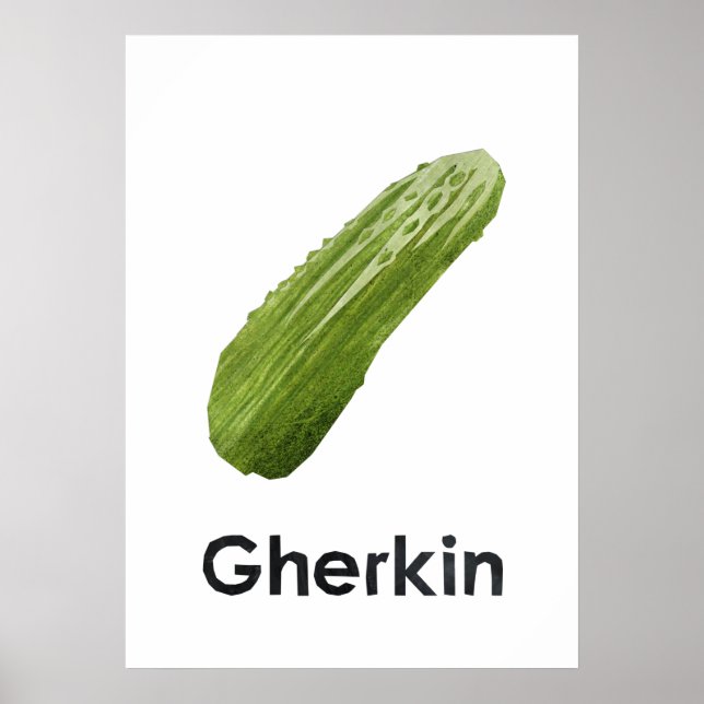 En - Gherkin Poster (Vorne)
