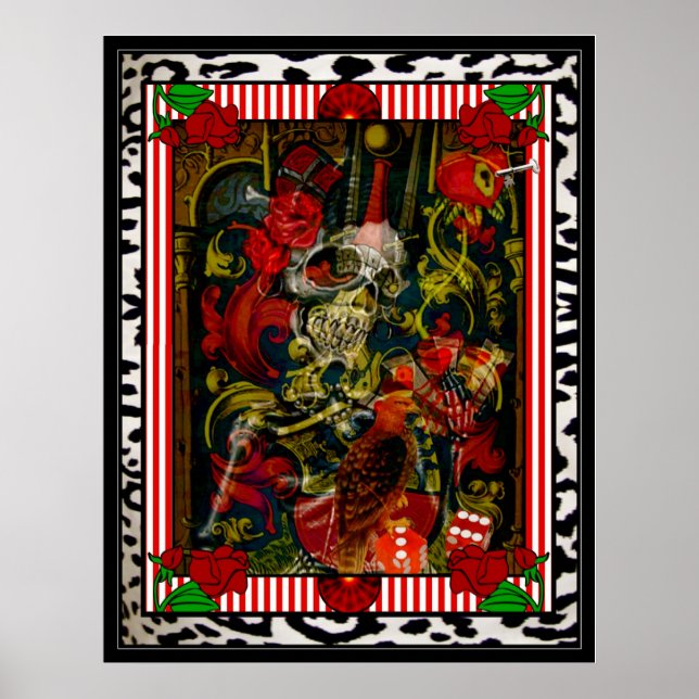 En honour de la abuela muerta poster (Vorne)