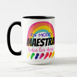 En modo Maestra / Teacher Stimmung Tasse